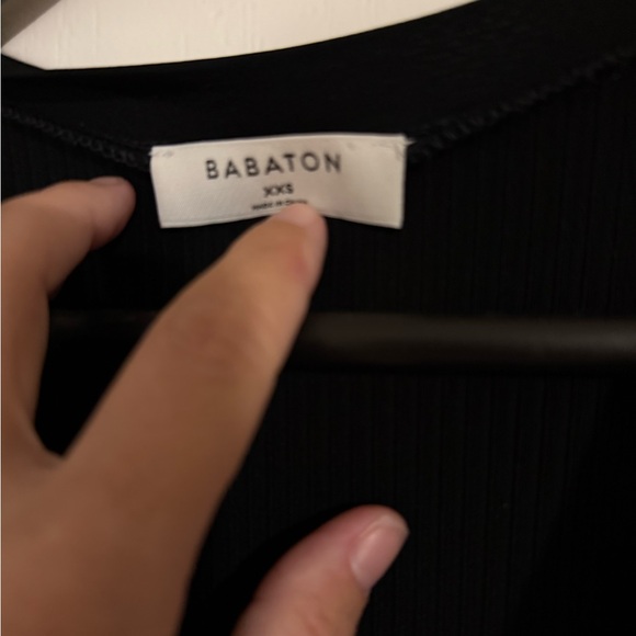 Babaton Black Button-Down Midi Dress - Picture 2 of 2